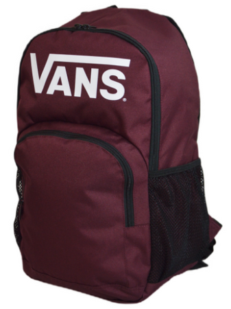 Vans Plecak Szkolny Alumni Pack 5 Backpack bordowy z logo klasyczny
