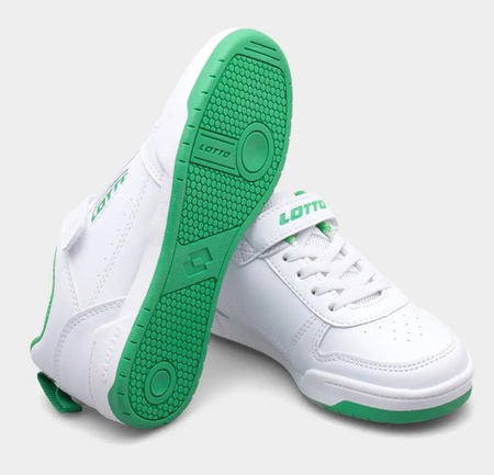 LOTTO TOCO BC K buty sneakers dla chłopca białe