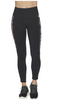 Legginsy damskie wysoki stan Skechers Gowalk Ultraviolet czarne slim fit XS