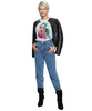 Koszulka damska T-Shirt Guess SS Fringe Glasses bawełniana biała XS