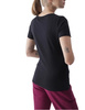 Koszulka damska bawełniana 4F TSHIRT F1845 czarna luźny krój na codzień XS