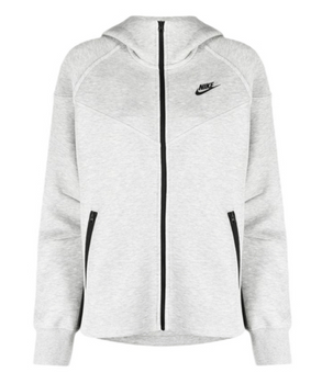 Bluza polarowa damska Nike Sportswear Tech Fleece Windrunner szara XS