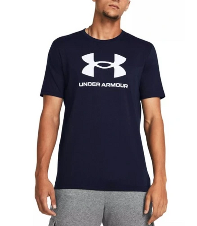 Koszulka męska t-shirt Under Armour Sportstyle Logo Update SS granatowa XL