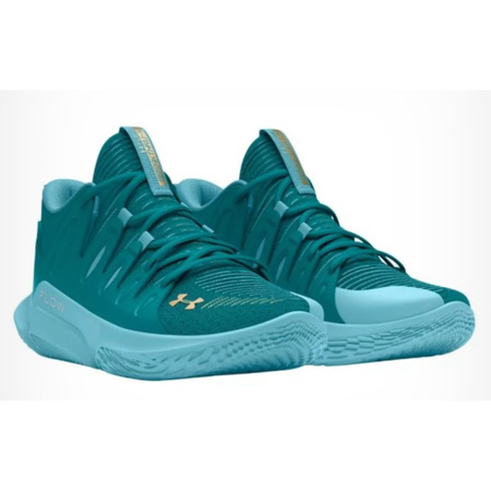 Buty do koszykówki damskie Under Armour FLOW BREAKTHRU 4 niebieskie 