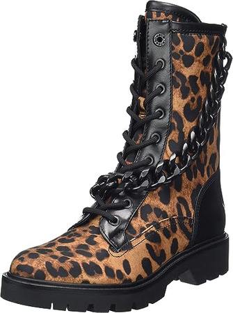 GUESS Botki Damskie RIPLEE FL7RIPFAP10-LEOPA 