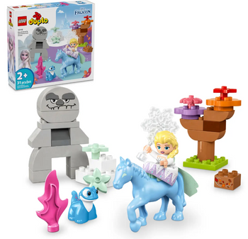Lego Duplo Elza i Bruni w Zaczarowanym Lesie - 10418