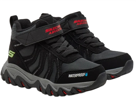 Skechers Buty Trekkingowe Dziecięce Rugged Ranger Storm Trail czarne 28,5 EU