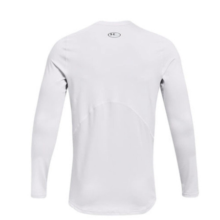 Koszulka z długim rękawem męska UA CG Armour Fitted Crew biała XXL