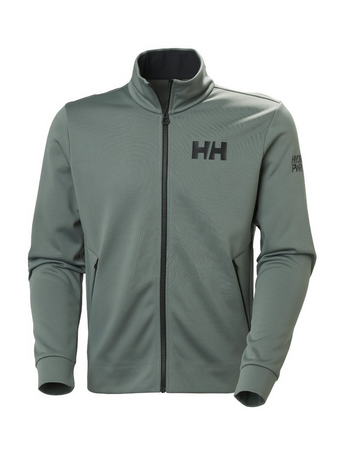 Bluza męska HELLY HANSEN HP FLEECE JACKET 2.0 34289-485 zielona lekka - M