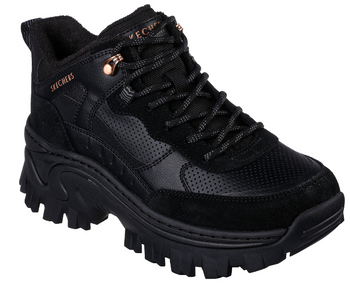 Buty trekkingowe damskie SKECHERS HI-RYZE KEWL AVE czarne ekoskóra 36,5 EU