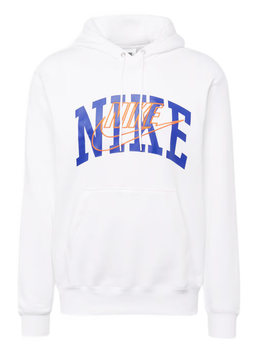 Bluza z kapturem męska Nike Club Fleece biała rozm. XXL