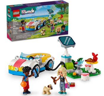 Lego Friends Samochód elektryczny i stacja ładująca - 42609