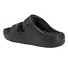 Klapki ocieplane unisex CROCS Classic Cozzzy Sandal Blk/Blk czarne 37-38 EU