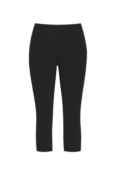 Legginsy damskie 3/4 Skechers Goflex HW Capri czarne wysoki stan XS