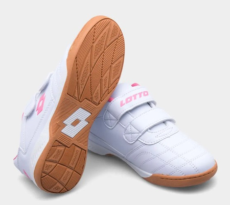 LOTTO PACER K buty sneakers dzieci-unisex białe