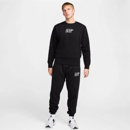Spodnie dresowe męskie M NK CLUB BB CUFF PANT JDI AOP