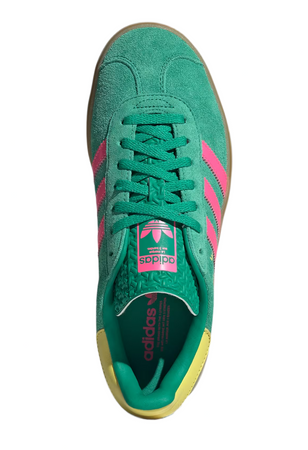 Buty sportowe damskie ADIDAS GAZELLE BOLD JH9668 zielone zamszowe 38 EU