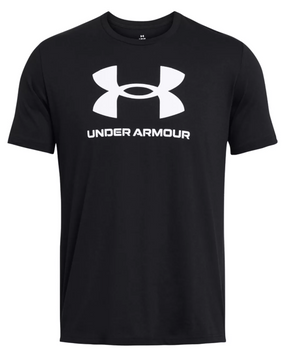 Koszulka męska t-shirt Under Armour Sportstyle Logo Update SS czarna L