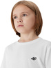 4F T-Shirt Koszulka Dziecięca gładka JAW23TTSHM0795-10S