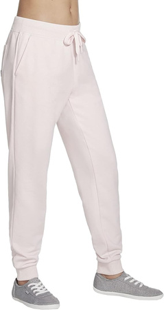 Skechers Spodnie Damskie Dresowe Joggery Beżowe M