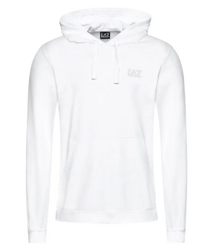Bluza z kapturem męska EA7 Emporio Armani 8NPM04-0100 Biała XL
