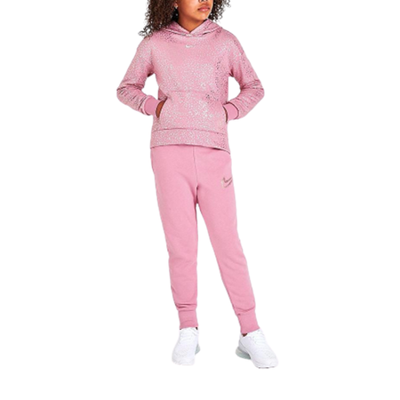 Nike Bluza Dziecięca Sportswear Fleece Print Metalic DV3225-698