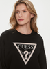 Bluza damska bez kaptura GUESS CN PONY HAIR W4RQ13KC5H2 czarna XS