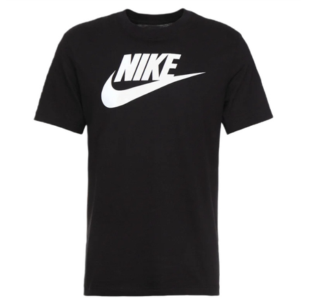 Nike Koszulka Męska Sportswear Czarna Wygodna Rozmiar S