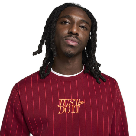 Bluza męska NIKE M NK CLUB BB CREW JDI AOP