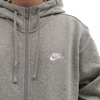 Nike Bluza Męska z kapturem Sportwear Club Hoodie szara M