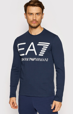 Longsleeve męskie EMPORIO ARMANI 6KPT30-1554 Granatowy Regular Fit XL