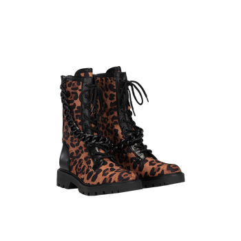 GUESS Botki Damskie RIPLEE FL7RIPFAP10-LEOPA