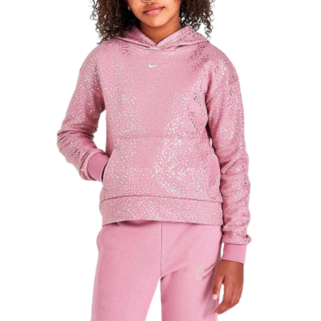 Nike Bluza Dziecięca Sportswear Fleece Print Metalic DV3225-698