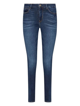 Guess Spodnie Jeansowe Damskie 1981 Skinny W2YA46D4Q03-CDA1 Granatowe 32