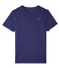 T-shirt męski regular koszulka 4F M1843 gładka bawełniana granatowa S