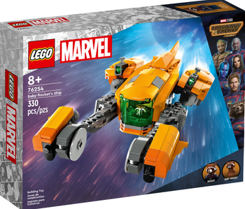 Lego Marvel Statek kosmiczny małego Rocketa - 76254