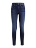 Damskie spodnie jeansowe jeansy Guess granatowe 28