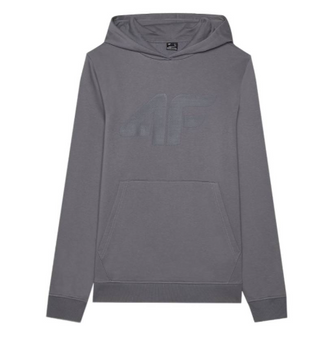 Bluza dresowa z kapturem męska 4F M1464 szara rozm. S