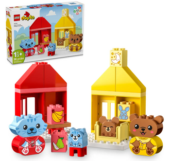 Lego Duplo Codzienne czynności - jedzenie i pora snu - 10414