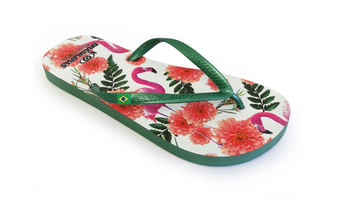 Brasileras Printed Flamenco klapki damskie CBFLCO24