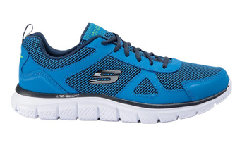 Skechers Buty Męskie Sportowe Track Bucolo niebieskie lekkie 42 EU