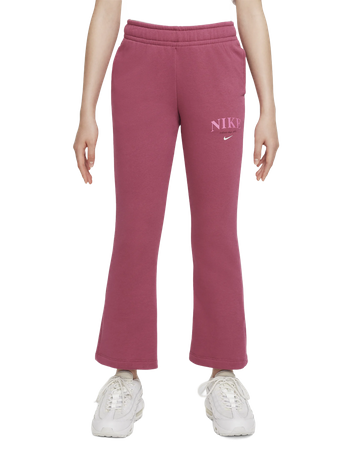 Nike Spodnie Dzwony Młodzieżowe Sportwear Fleece Pants DV2564-633