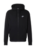 Bluza Męska Nike  Sportwear Club Hoodie FZ czarna M