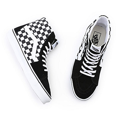 VANS Checkerboard Sk8-Hi Męskie Czarne VN0A32QGHRK