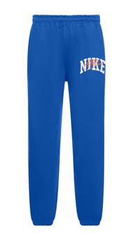 Spodnie dresowe męskie Nike Club Fleece kobalt bawełniane regular S