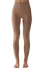 Legginsy termoaktywne damskie 4F F157 bezszwowe jasny brąz 4FDry XS/S