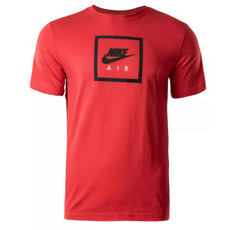 Nike T-Shirt Męski bawełniany czerwony Sportswear Short Sleeve XXL