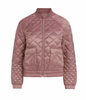 Kurtka pikowana bomberka damska GUESS Mauve Rose Hilary Bomber stylowa S