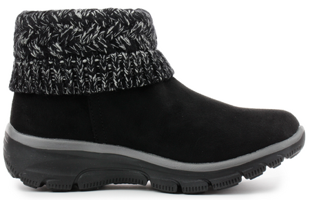 Skechers Botki Damskie Eesy Going Cozy Weather wsuwane czarne 35,5 EU