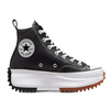 Converse Run Star Hike buty sneakers unisex czarne